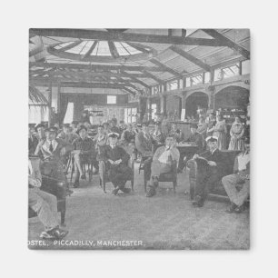 Aimant Pension de YMCA, Piccadilly, Manchester, c.1910