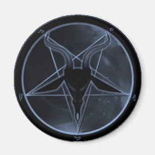 Aimant Pentagone étoilé bleu