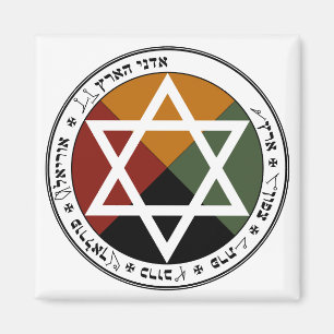 Aimant Pentagramme de la terre