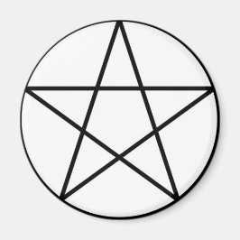 Aimant Pentagramme en cercle