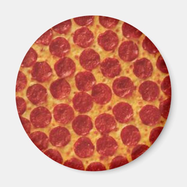 Aimant Pepperoni Pizza (Devant)