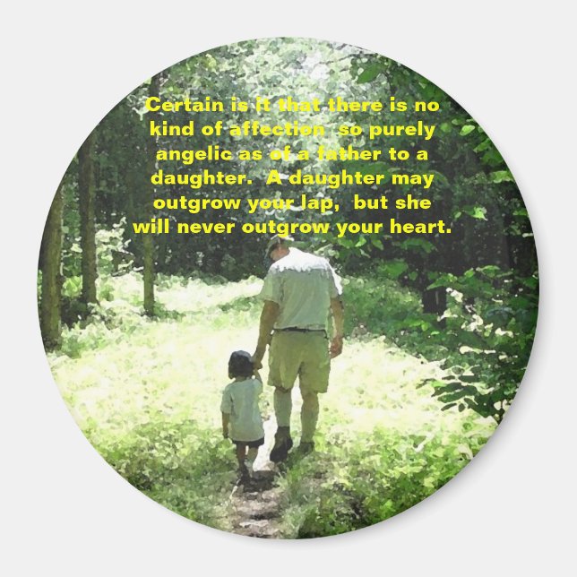 Aimant père et fille (Devant)