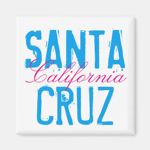 Aimant Père Noël Cruz Californie