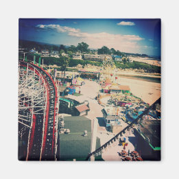Aimant Père Noël Cruz Giant Dipper Rollercoaster