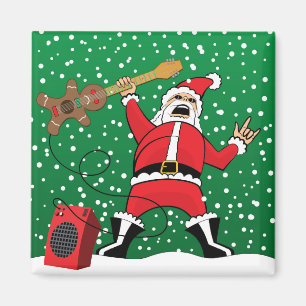 Aimant Père Noël en métal lourd