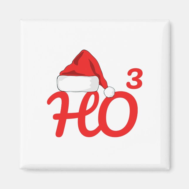 Aimant Père Noël Ho Cube Noël (Devant)