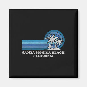 Aimant Père Noël Monica Beach California Family Summer Va