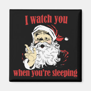 Aimant Père Noël Montres que vous dormez