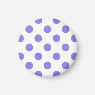 Aimant Periwinkle polka dots