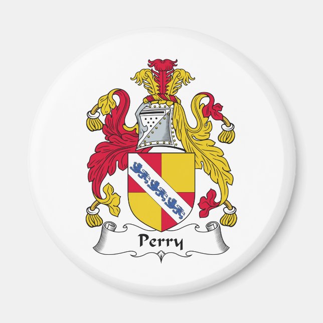 Aimant Perry Family Crest (Devant)
