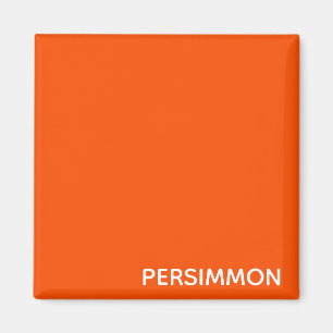 Aimant Persimmon red colour name