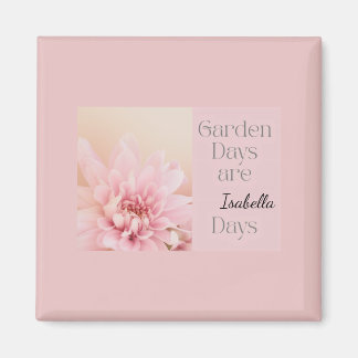 Aimant Personalized Garden Days, Gardening Hobby Gift