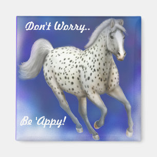 Aimant personnalisable d'Appaloosa merveilleux de