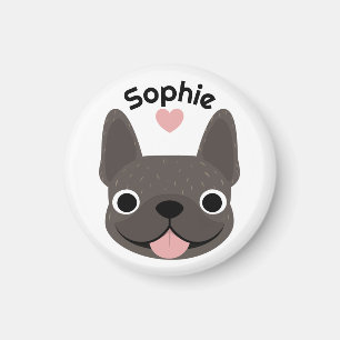 Aimant personnalisé Bouledogue Français, Cadeau Fr