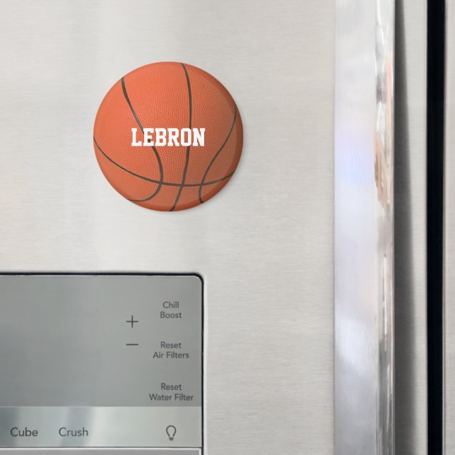 Aimant personnalisé de basket-ball (In situ (réfrigérateur))