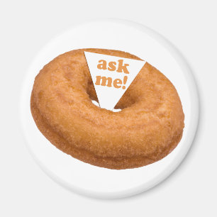 Aimant personnalisé Humour de Donut