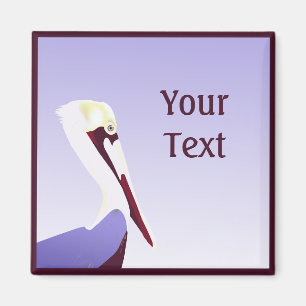 Aimant personnalisé pélican