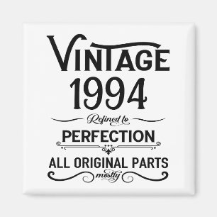 Aimant Personnalisé Trente vintage 30e anniversaire