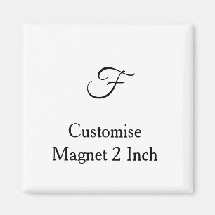 Aimant personnaliser coutume simple 2 pouces carré 2 pouc