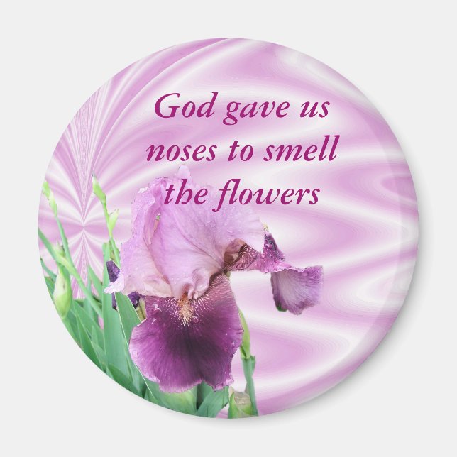 Aimant Personnaliser magnétique iris (Devant)