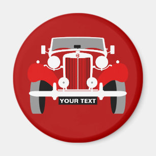 Aimant Personnalisez la voiture de sport britannique