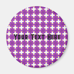 Aimant Personnalisez Votre Texte Ici nom du texte Image d