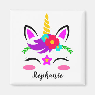 Aimant Personnalité de l'Unicorn Rouge