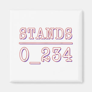 Aimant Personne sous les pieds - Drôle Math Joke Math Pu