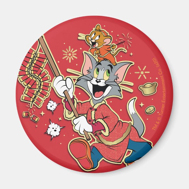 Aimant Pétards Tom & Jerry Lighting (Devant)
