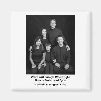 Aimant Peter familiy_W portrait, Peter a... - Customisé