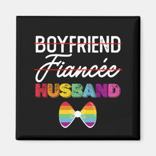 Aimant Petit ami Fiancé Mariage gay Marié LGBTQ