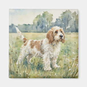Aimant Petit Basset Griffon Vendéen - PBGV