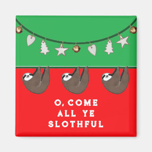 Aimant Petit cadeau drôle dans une chaussette