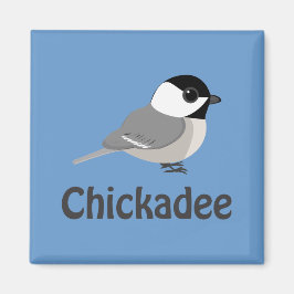 Aimant Petit chickadee mignon