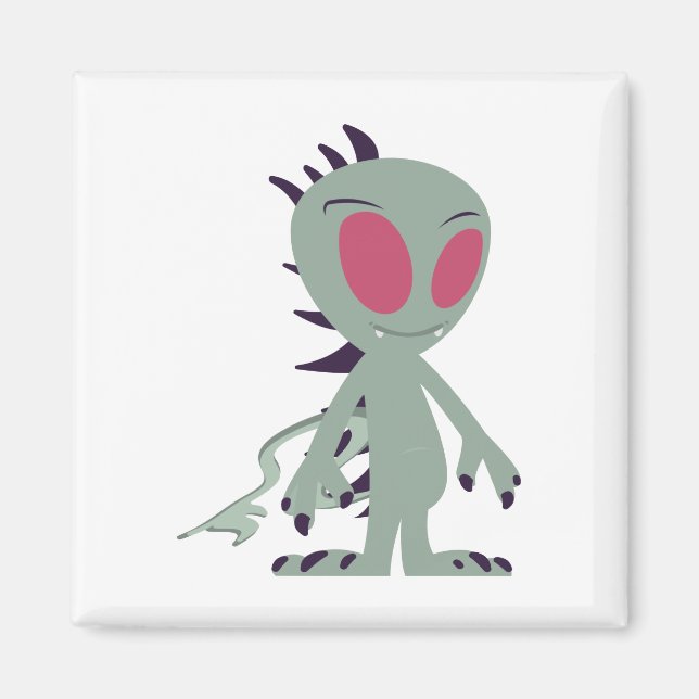Aimant Petit Chupacabra mignon (Devant)