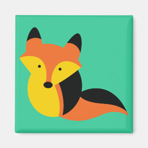 Aimant Petit Fox mignon