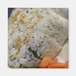 Aimant Petit pain de la Californie - sushi végétarien
