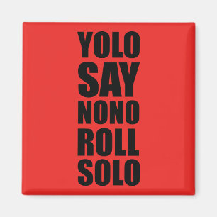 Aimant Petit pain de YOLO solo
