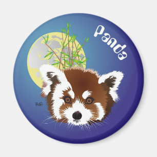 Aimant Petit panda (Ailurus fulgens)