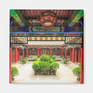 Aimant Petit temple de la Grande Oie sauvage, Chine