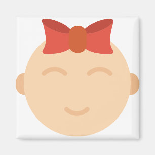 Aimant petite fille