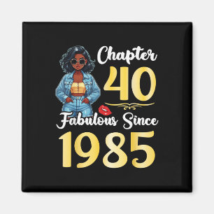Aimant Petite fille Chapitre 40 ans Fabuleux depuis 1985