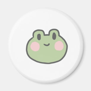 Aimant petite grenouille souriante
