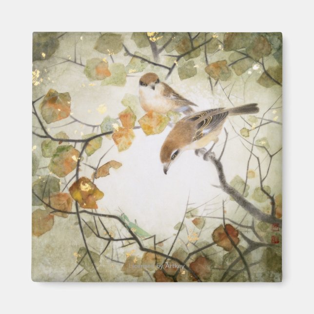 Aimant Petites grikes à tête molle (Devant)