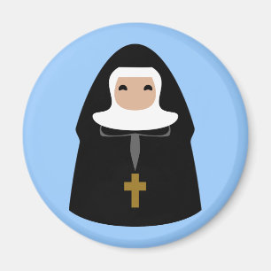 Aimant Petites nonnes mignonnes