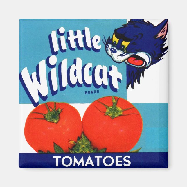 Aimant Petites tomates Wildcat créer étiquette (Devant)