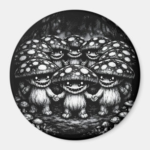 Aimant Peuple Champignon • Créatures de la forêt par Bur
