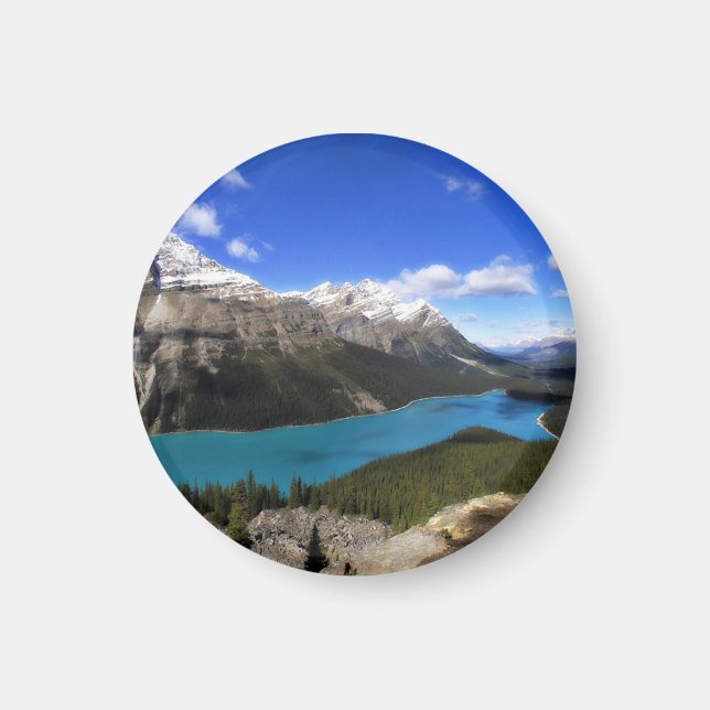 Aimant Peyto Lake, Rocheuses canadiennes (Devant)