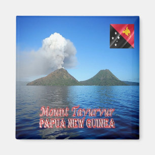 Aimant PG - Papouasie-Nouvelle-Guinée - Mont Tavurvur