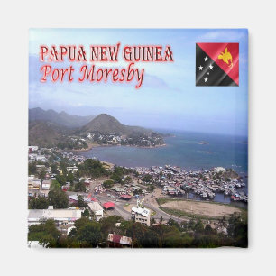 Aimant PG - Papouasie-Nouvelle-Guinée - Moresby - Port